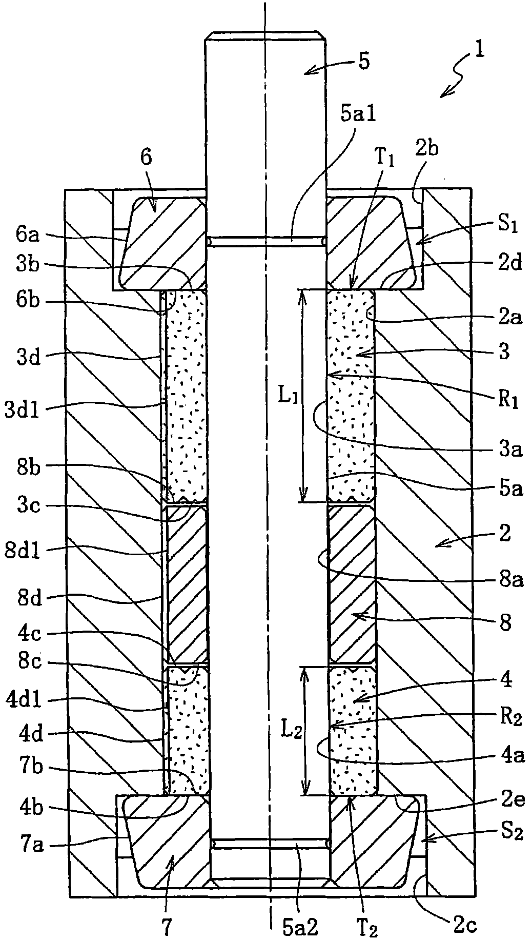 Fluid bearing device