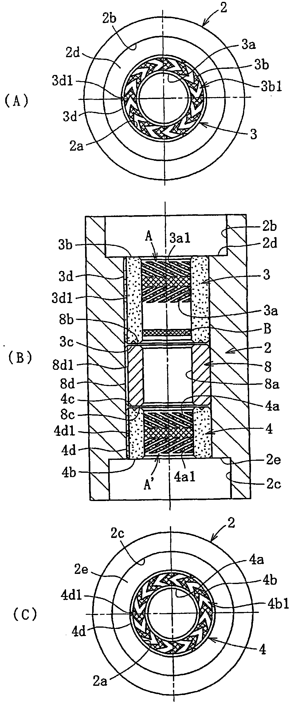 Fluid bearing device