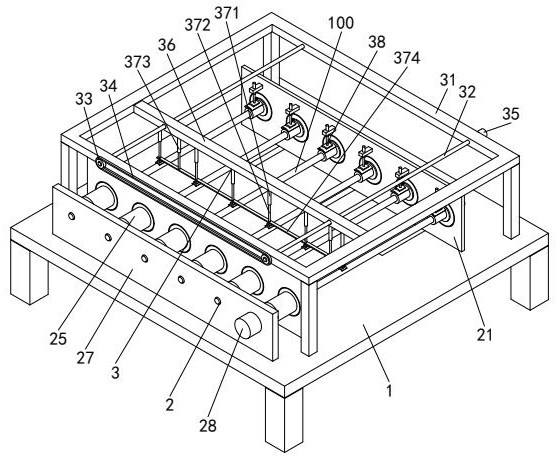 A metal wrench forming finishing device