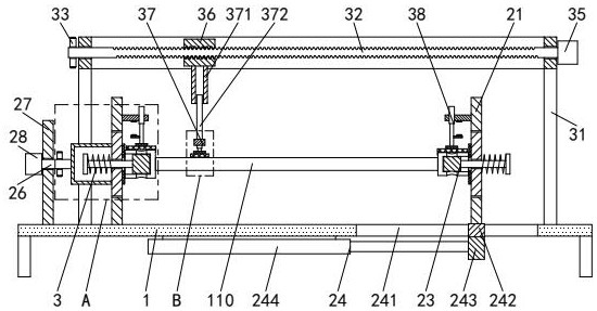 A metal wrench forming finishing device