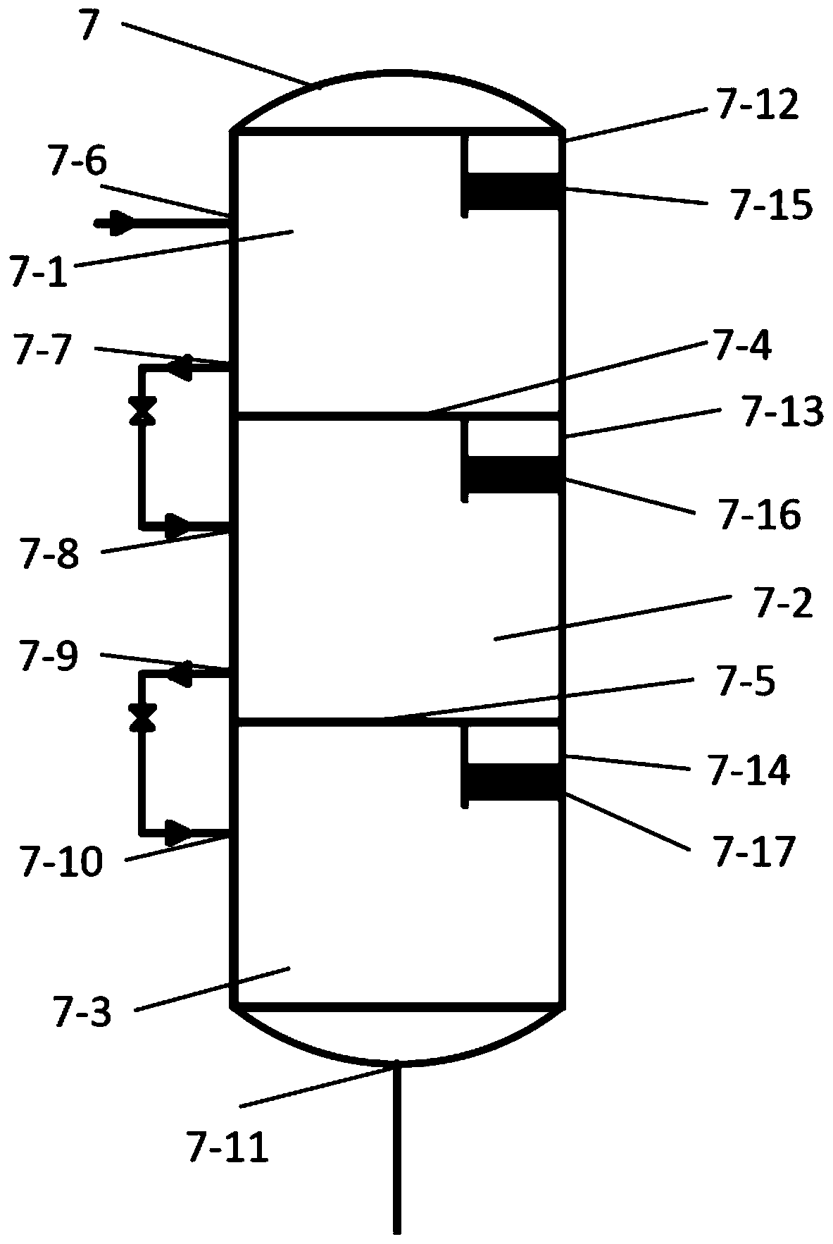 Low-temperature negative-pressure wastewater zero-discharge system