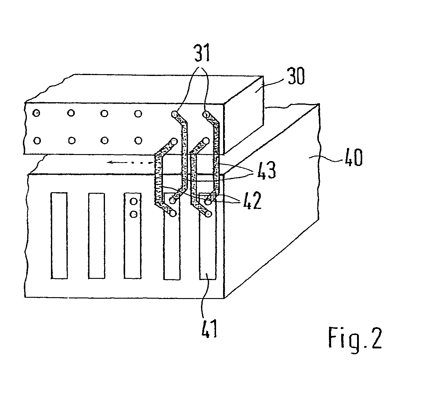 Cooling arrangement for server blades