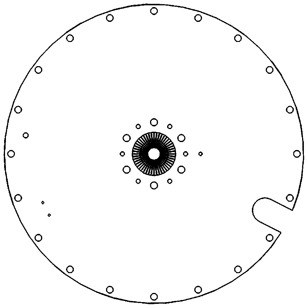 Multifunctional low-temperature scroll plate pre-cooling heat exchanger