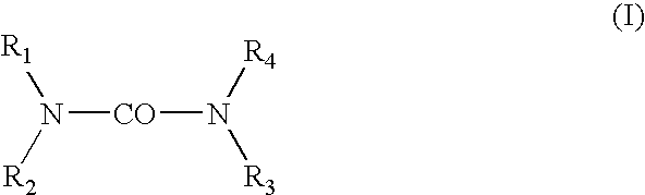 Sunscreen compositions comprising lipophilic UV-screening agents and hydroxyalkylurea compounds