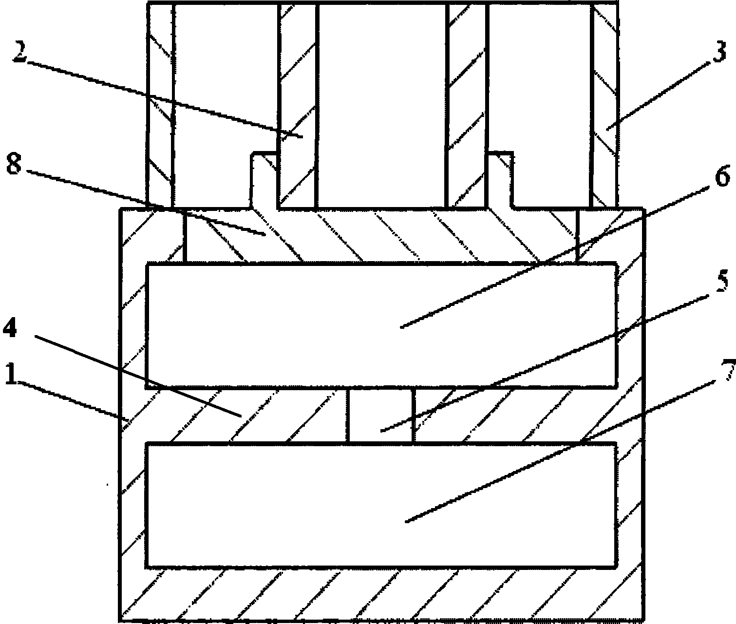 Low-frequency vibration isolator with three degrees of freedom