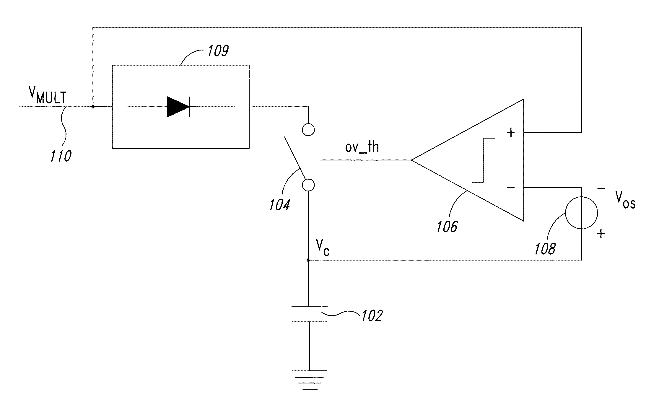 Peak voltage detector and related method of generating an envelope voltage