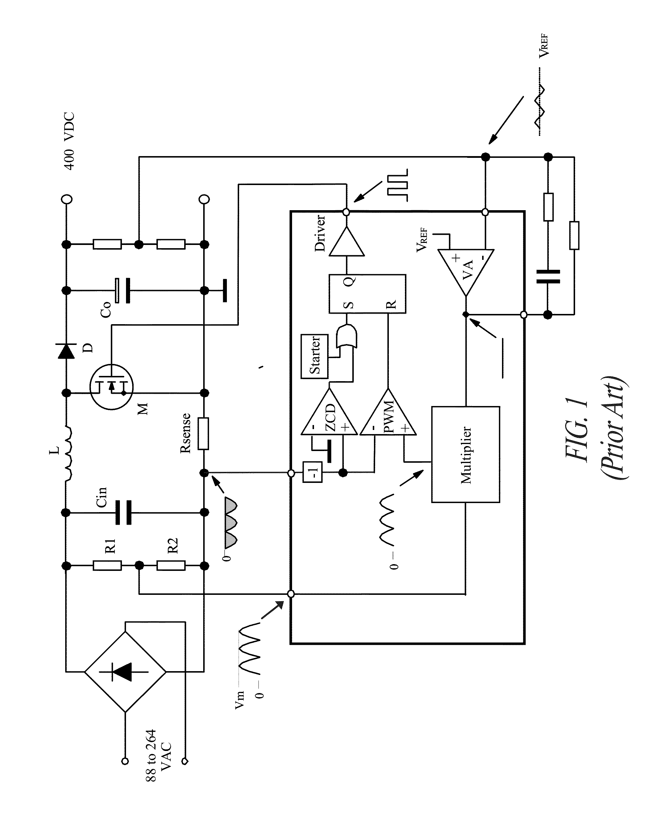 Peak voltage detector and related method of generating an envelope voltage