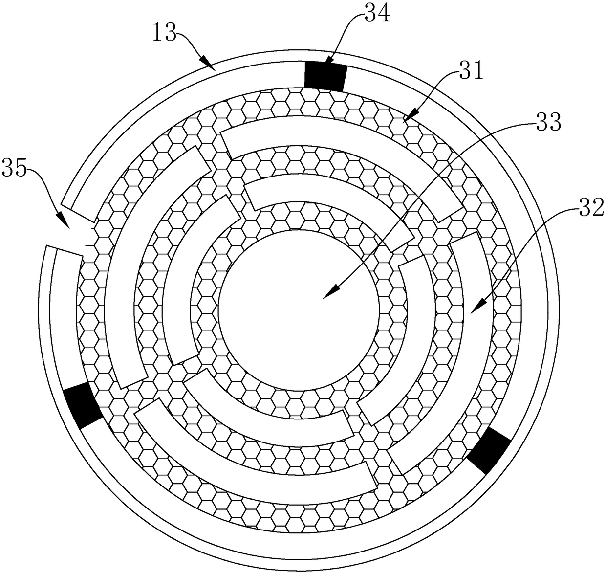 Premixing device used for continuous acidolysis to produce titanium dioxide