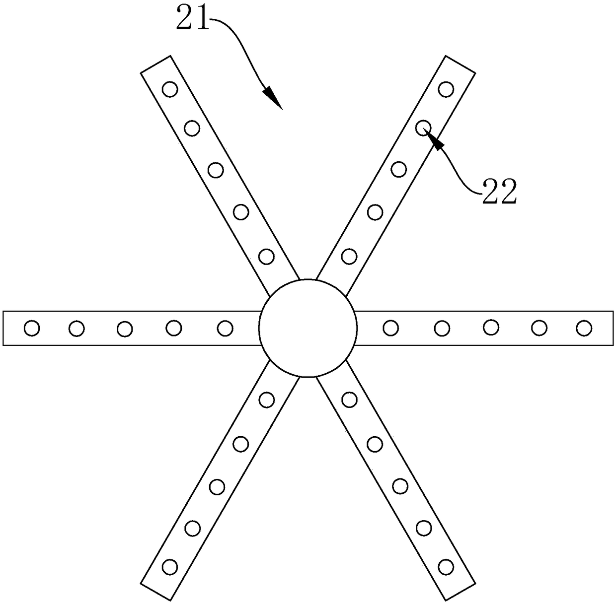 Premixing device used for continuous acidolysis to produce titanium dioxide