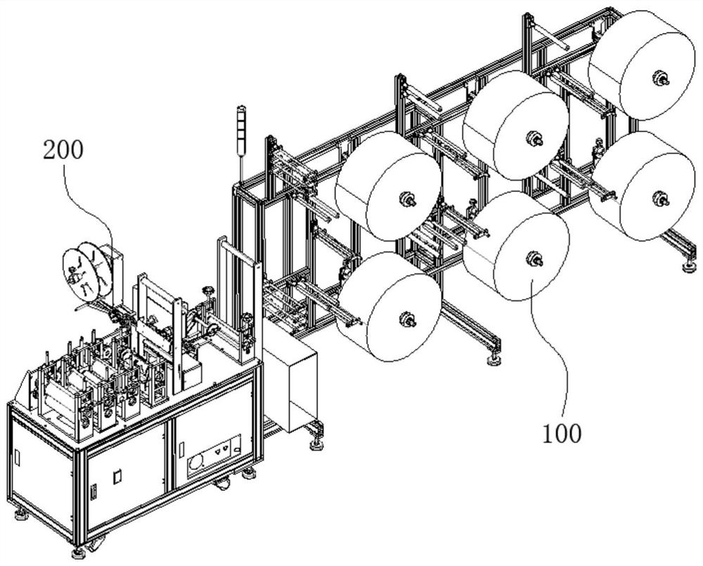 Mask tablet machine