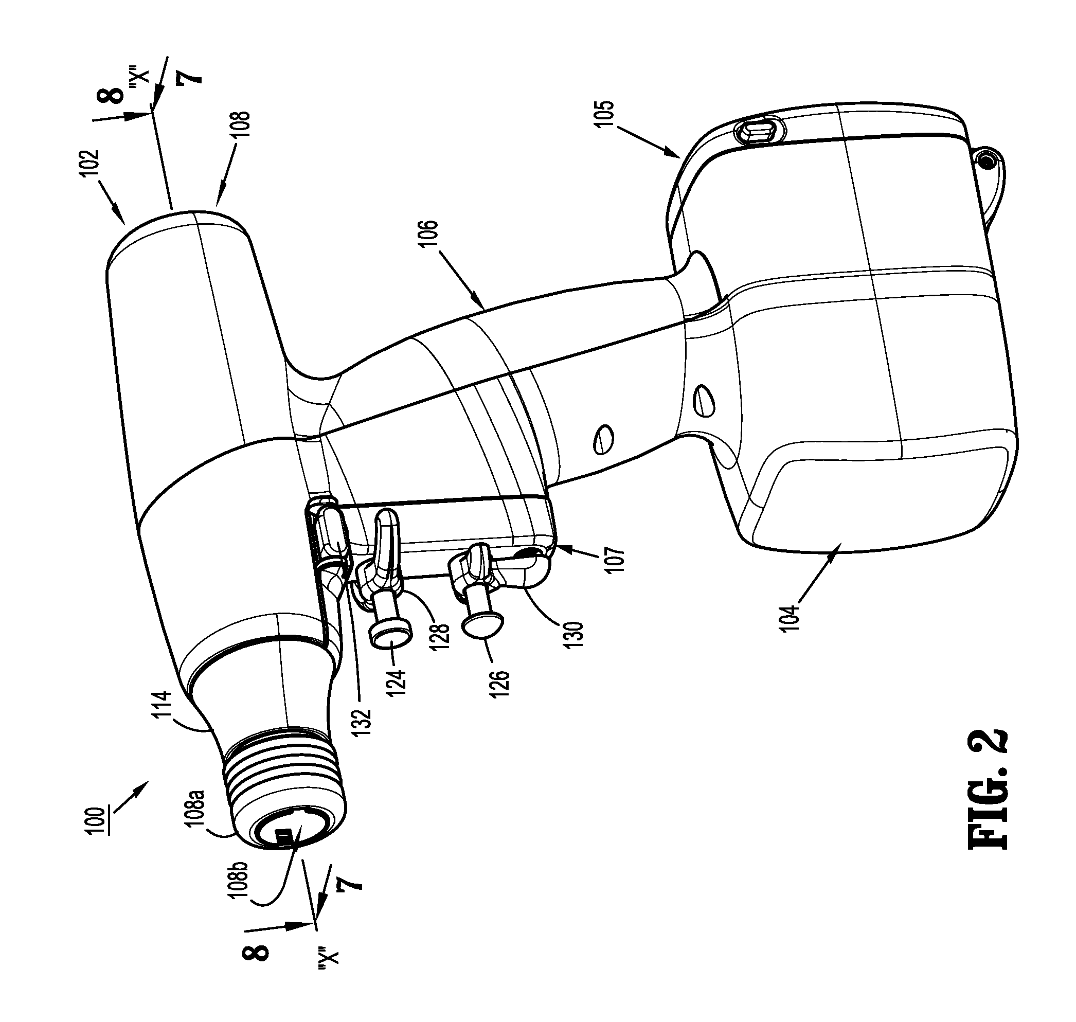 Apparatus and method for differentiating between tissue and mechanical obstruction in a surgical instrument