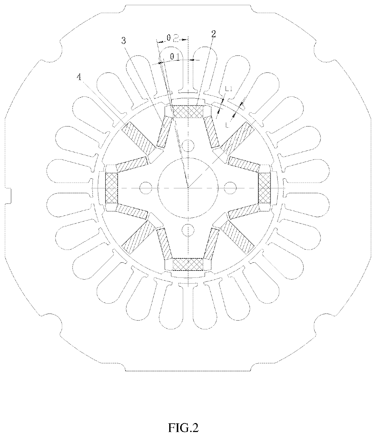 Motor rotor and permanent magnet motor