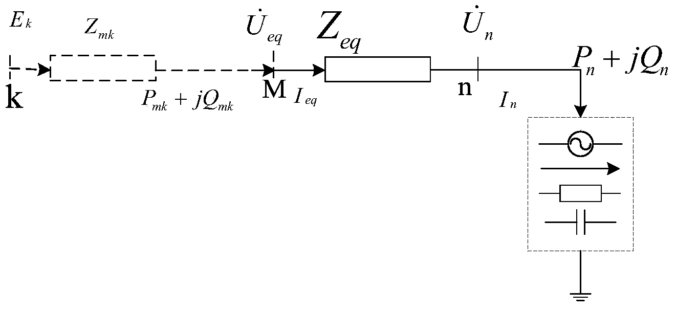 Voltage stability prediction method for solving single-time cross-section problem