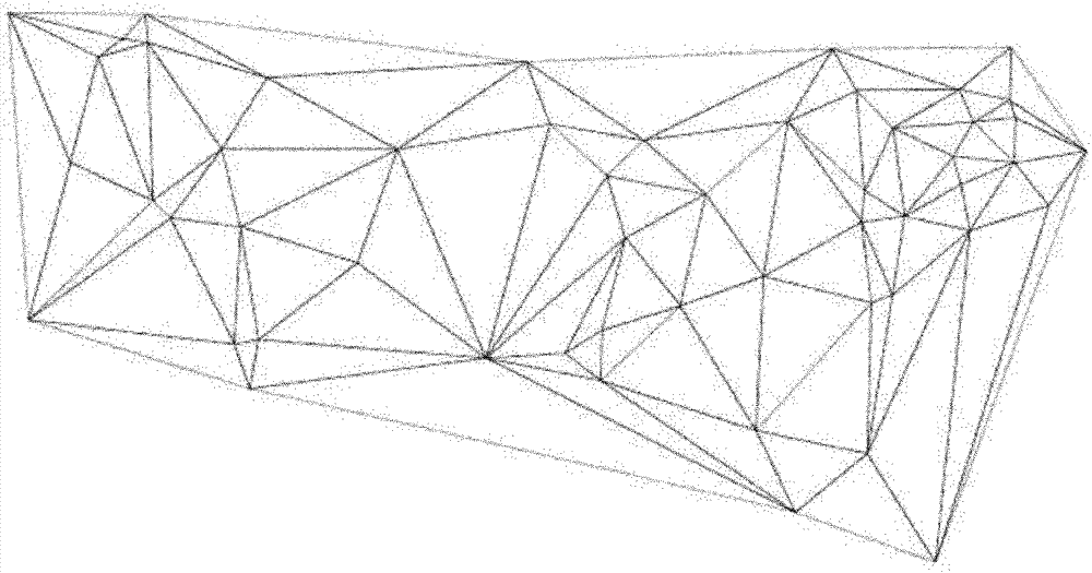 Method for generating real-time dynamic water supply network pressure distribution pattern