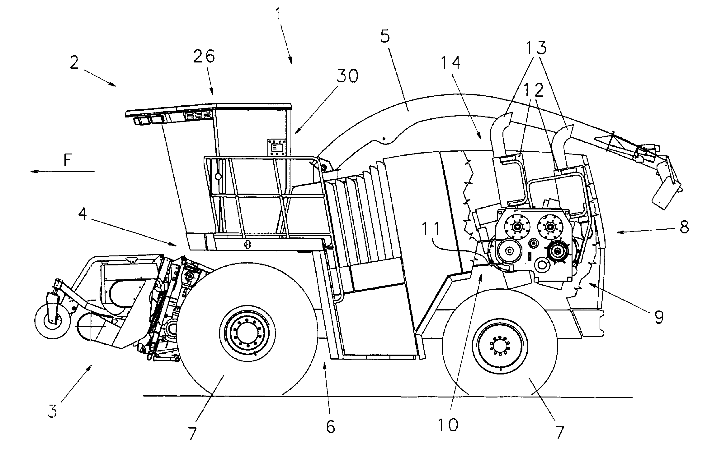 Self-Propelled Harvesting Machine