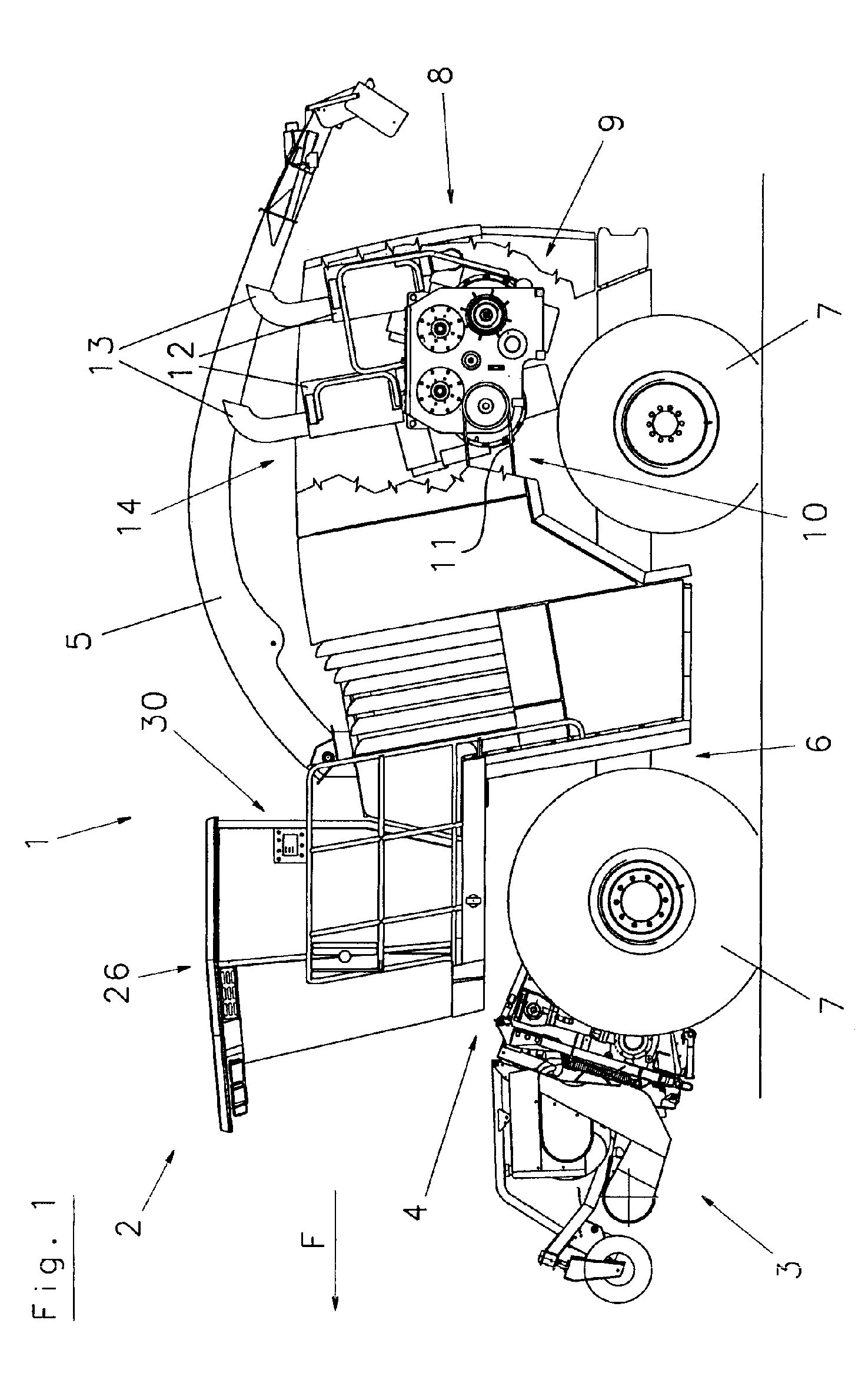 Self-Propelled Harvesting Machine