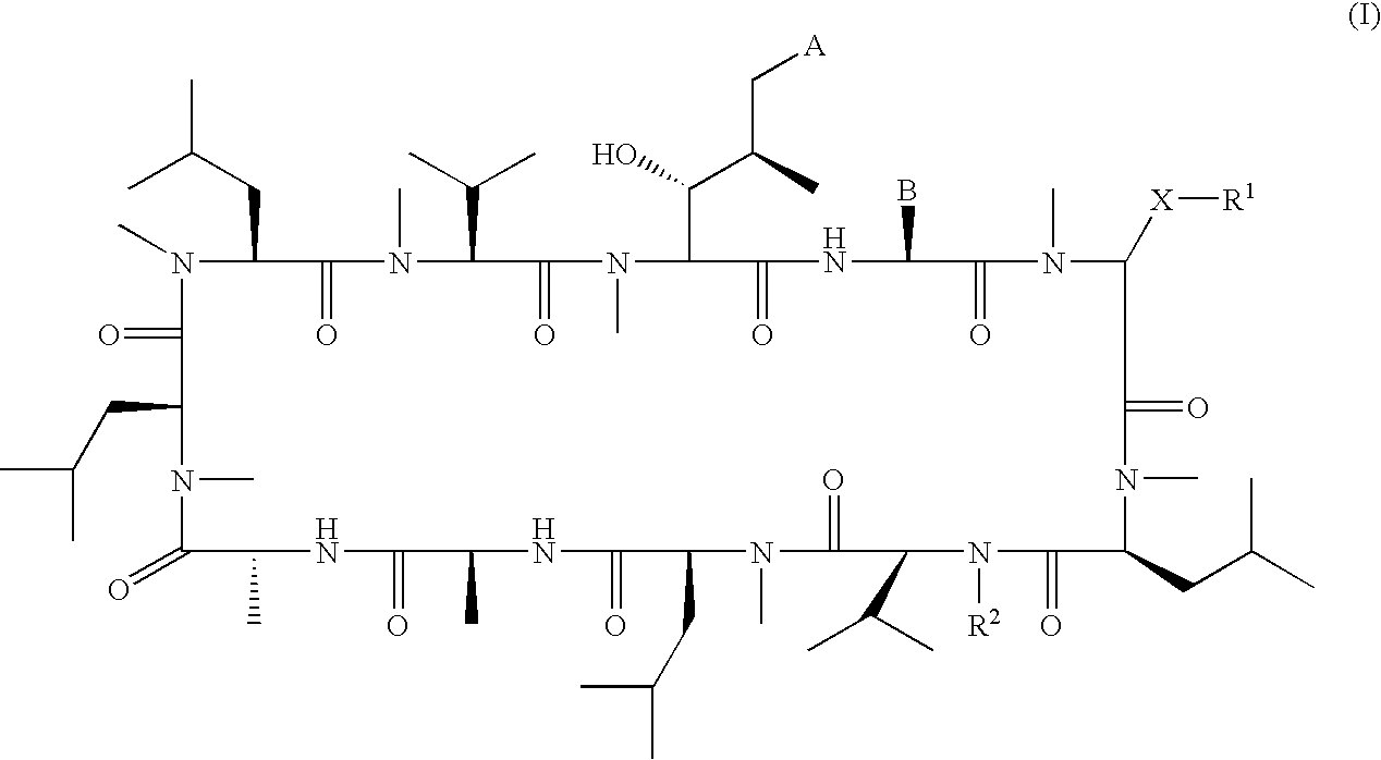 Novel macrocyclic peptides