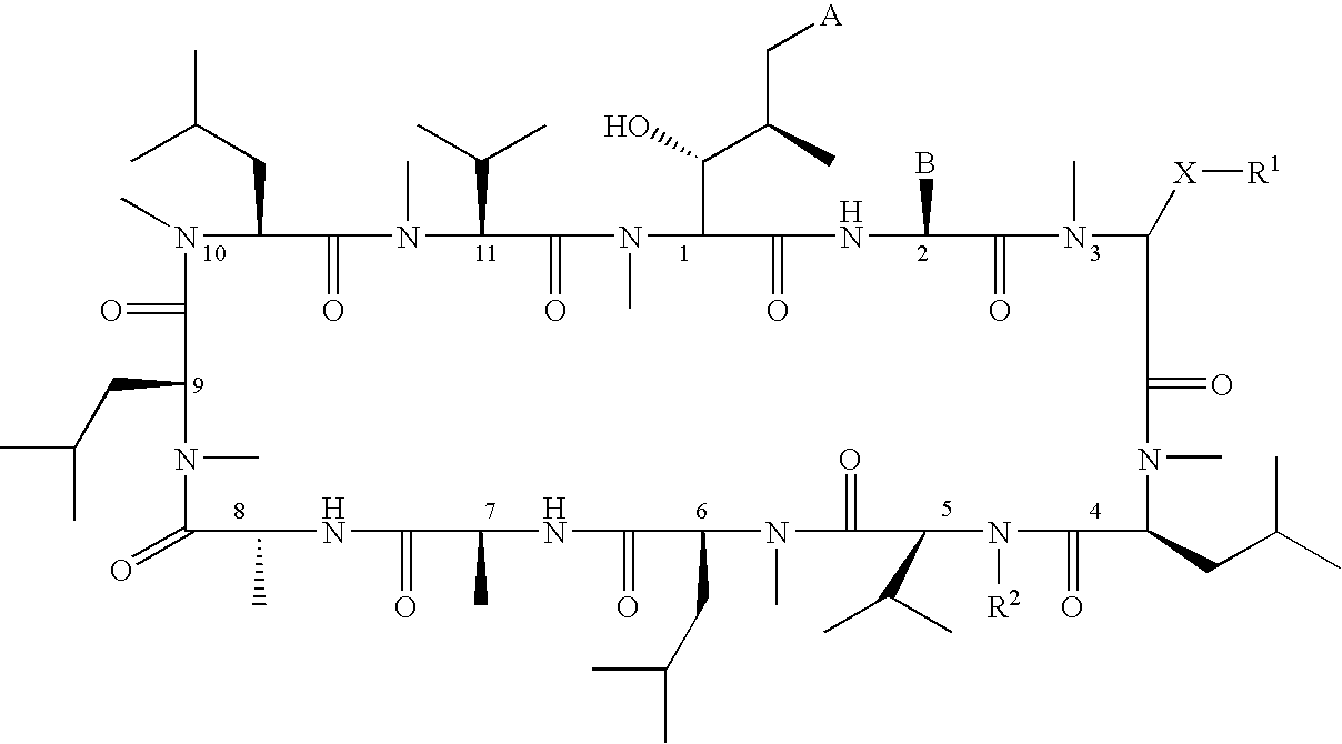 Novel macrocyclic peptides