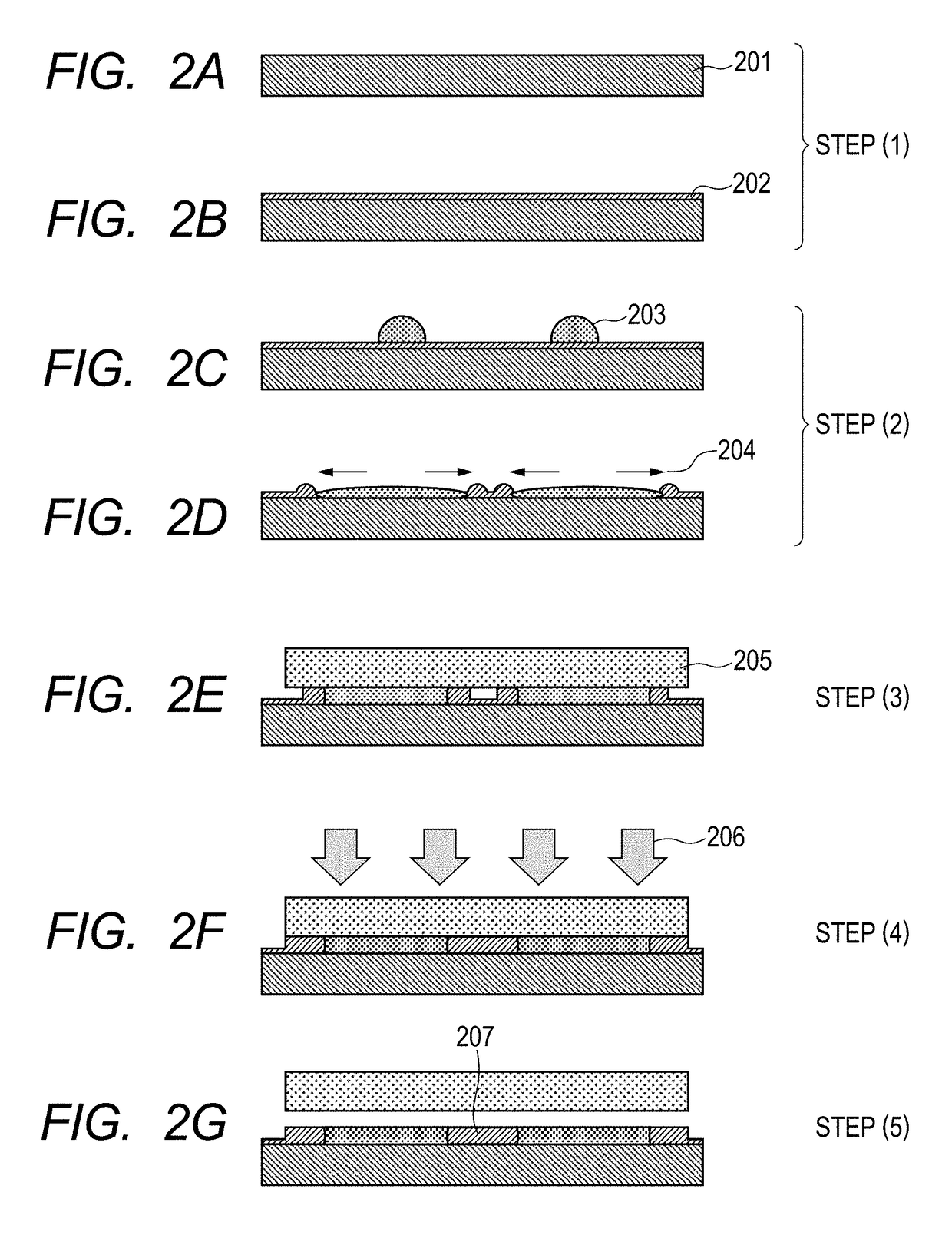 Pattern forming method as well as production methods for processed substrate, optical component, circuit board, electronic component and imprint mold