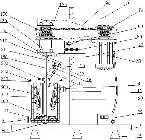 High-shear-force grinding reactor