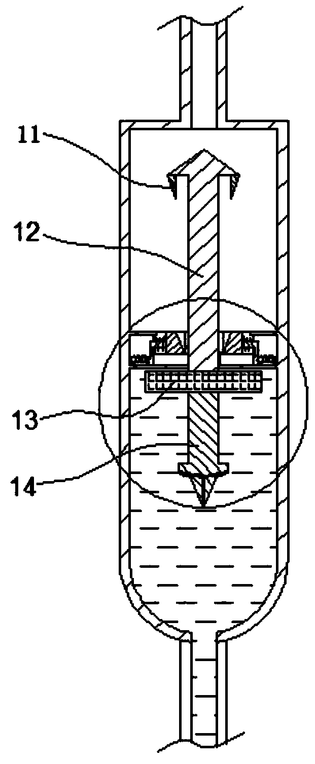 Glass water alarm mechanism for loading vehicle