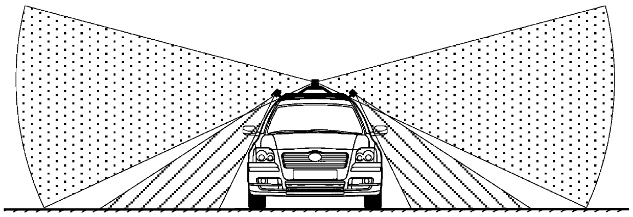 Lidar sensing system and lidar sensing system detecting method