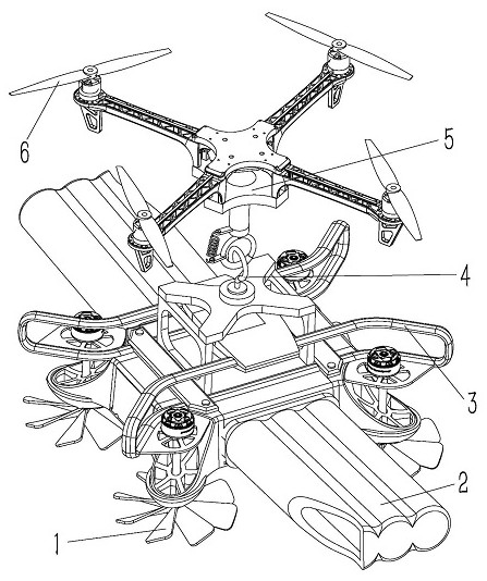 Drowning rescue robot