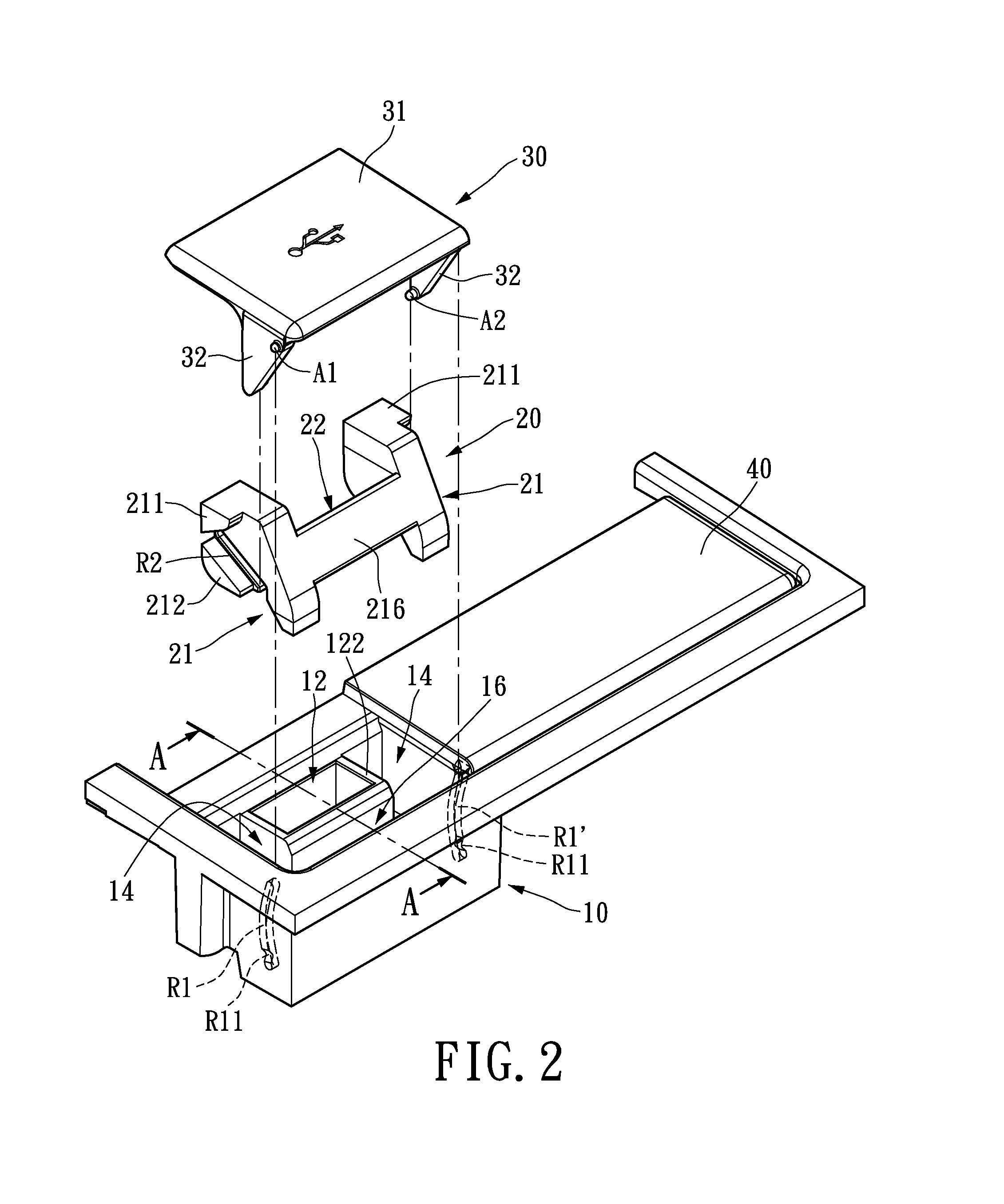 Sliding cover structure