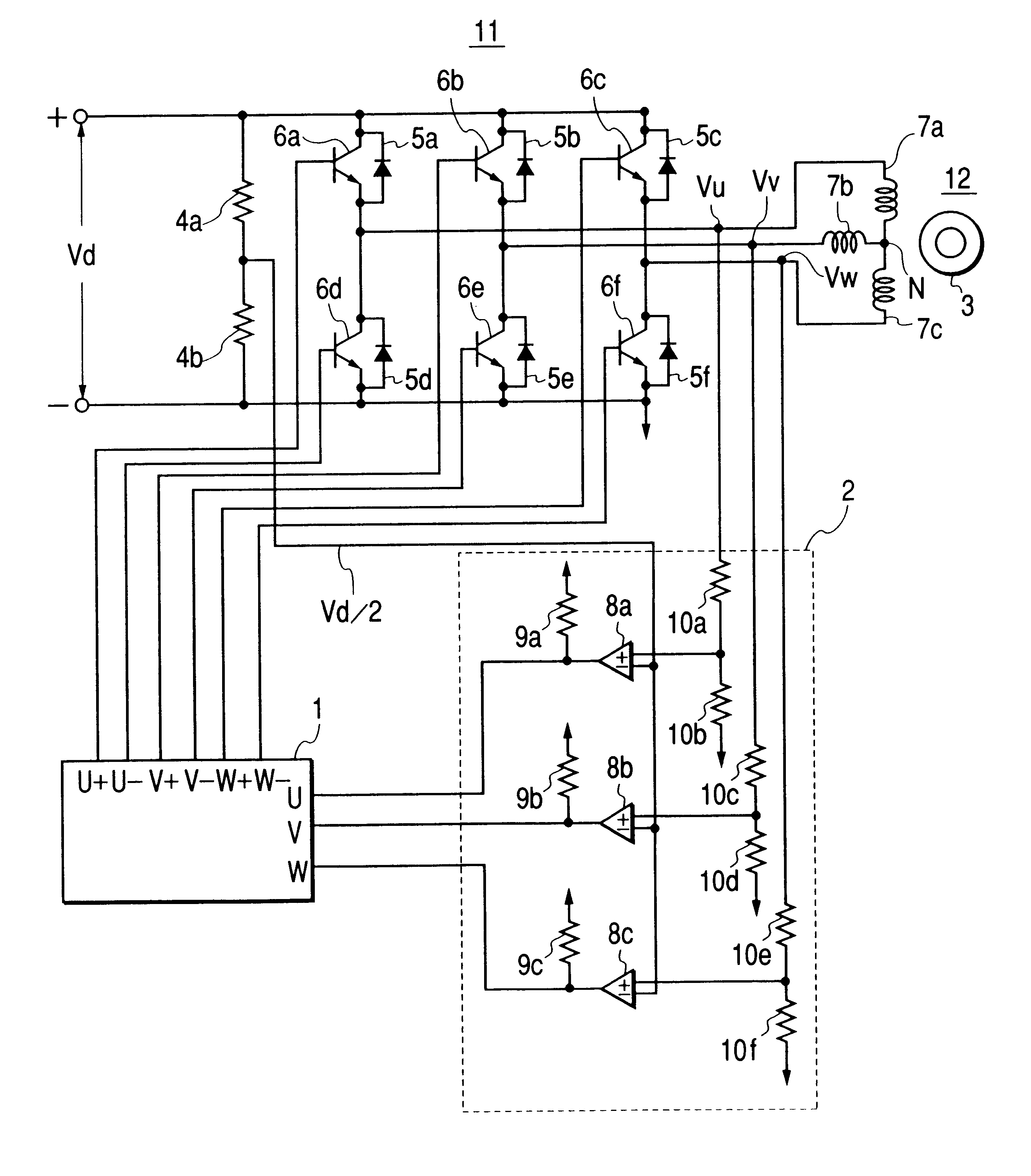 DC current brushless motor driving apparatus and air conditioner with using thereof