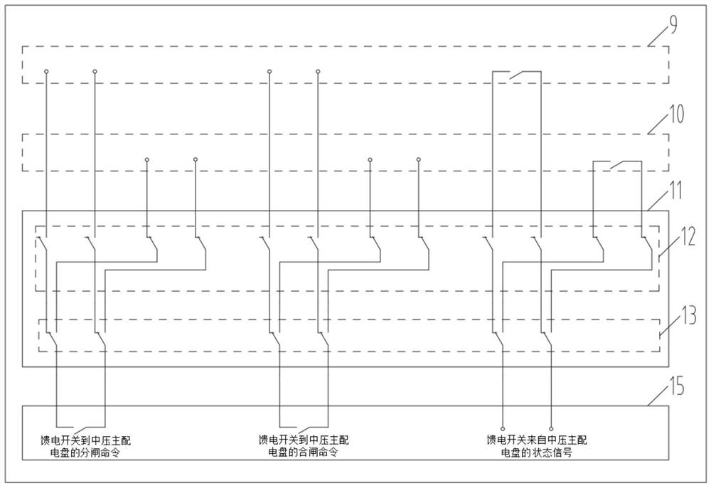 Propeller power supply switching system