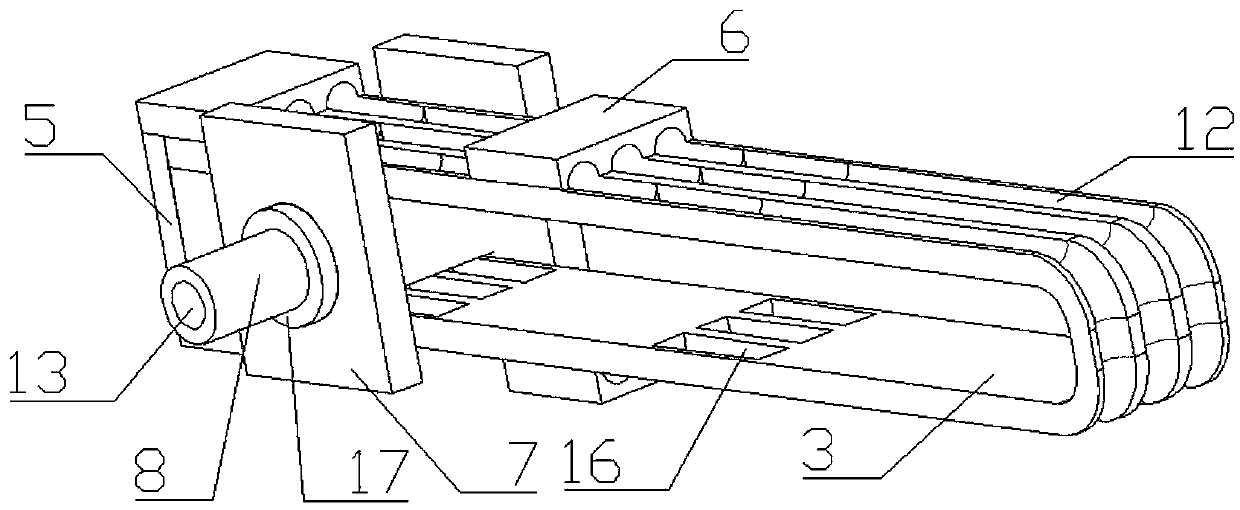 A kind of abdominal muscle wheel auxiliary device