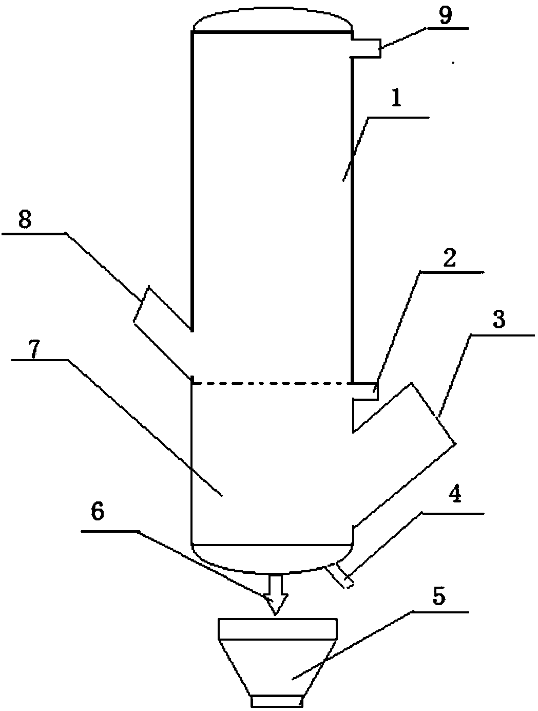 Method for preparing industrial fuel gas through pyrolysis treatment of garbage