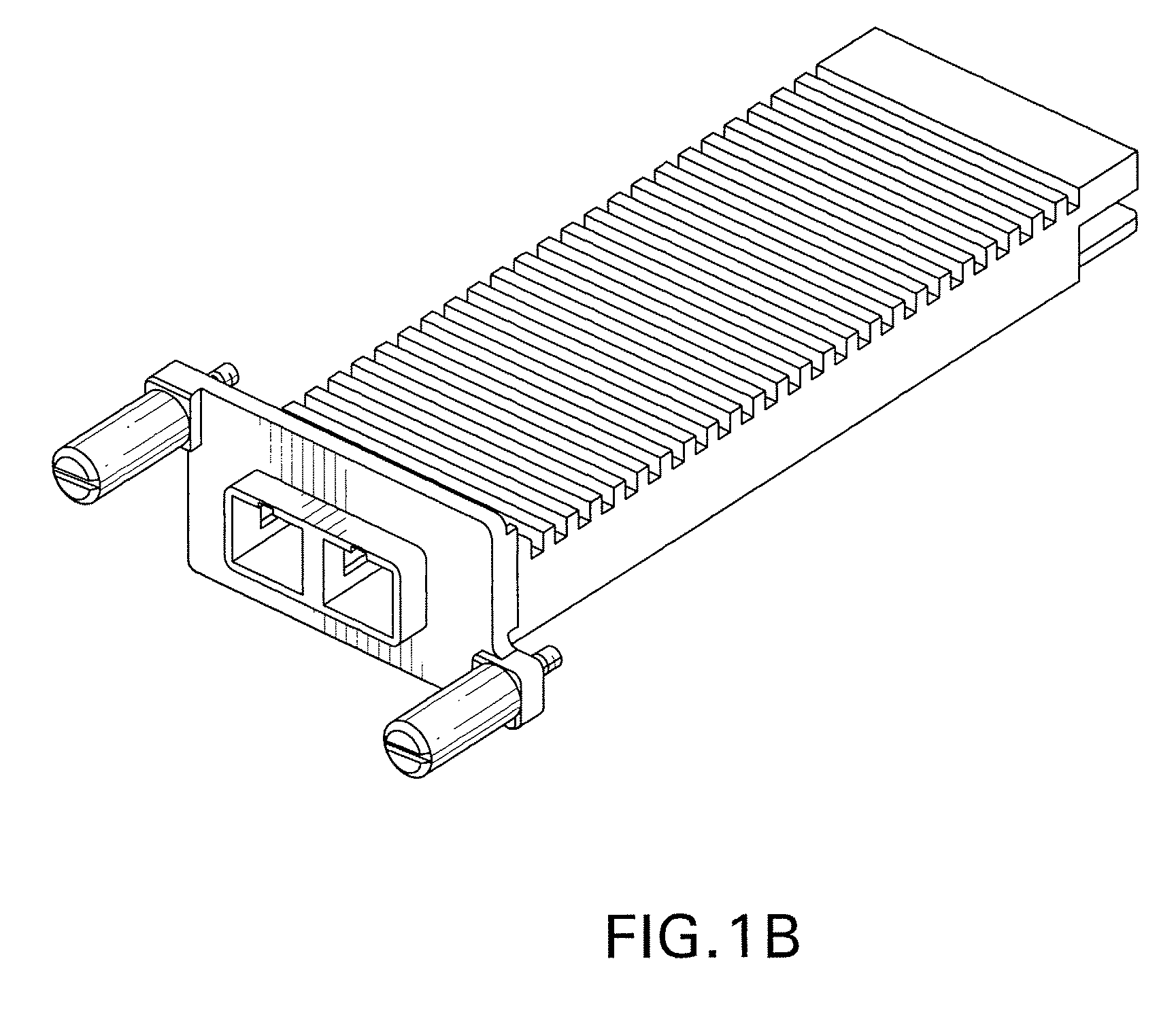 Optical transceiver for 40 gigabit/second transmission