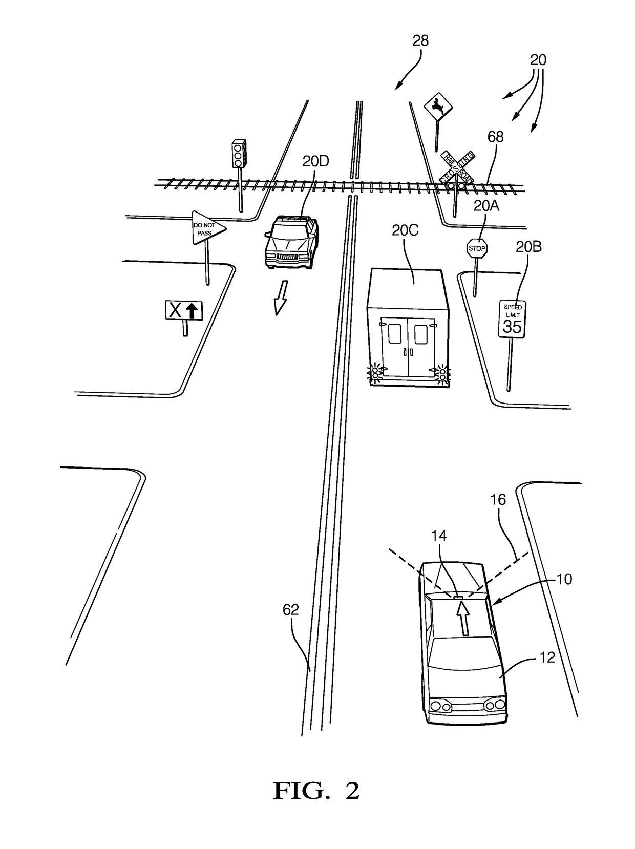 Automated vehicle radar system with auto-alignment for azimuth, elevation, and vehicle speed-scaling-error