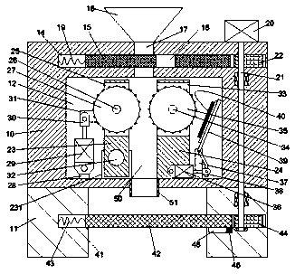 Comprehensive recovery device for valuable elements in tailings