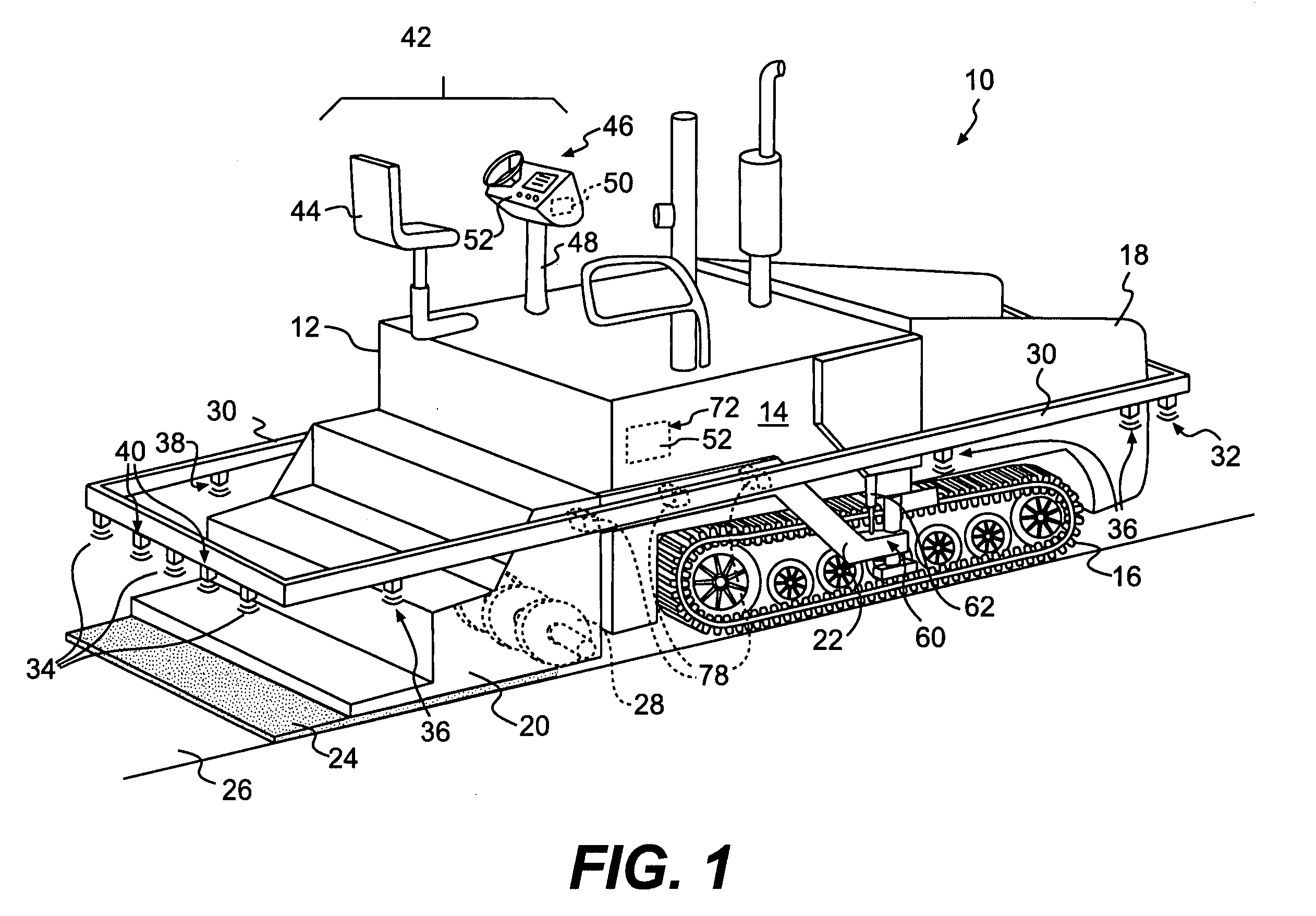 Paving machine output monitoring system