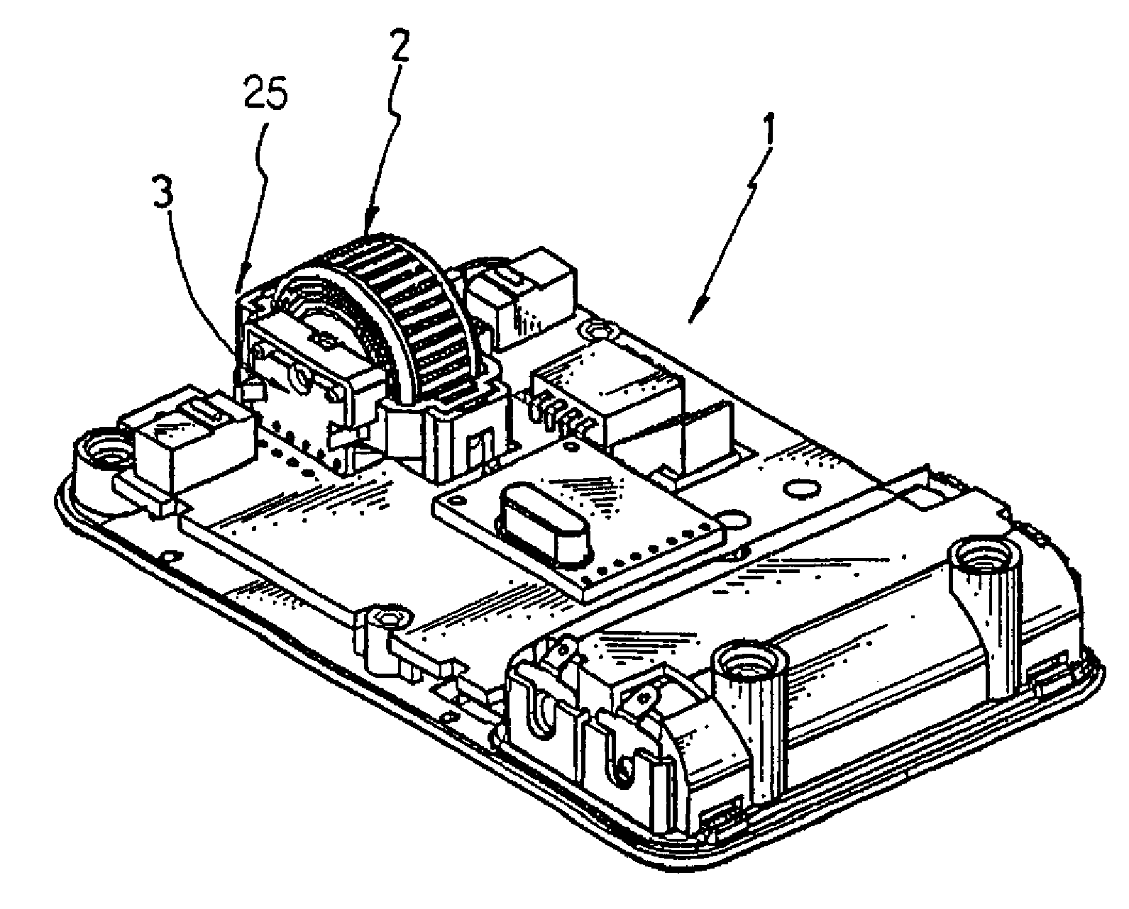 Scroll wheel device