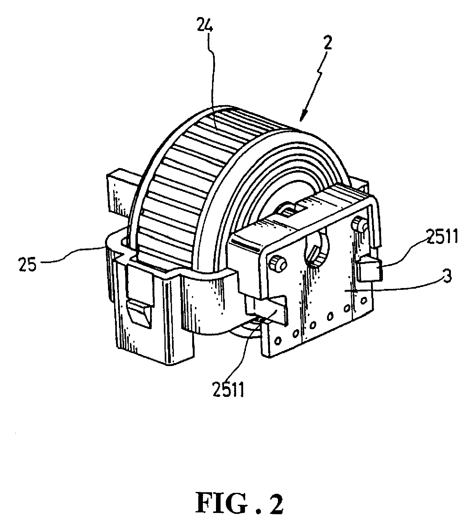 Scroll wheel device