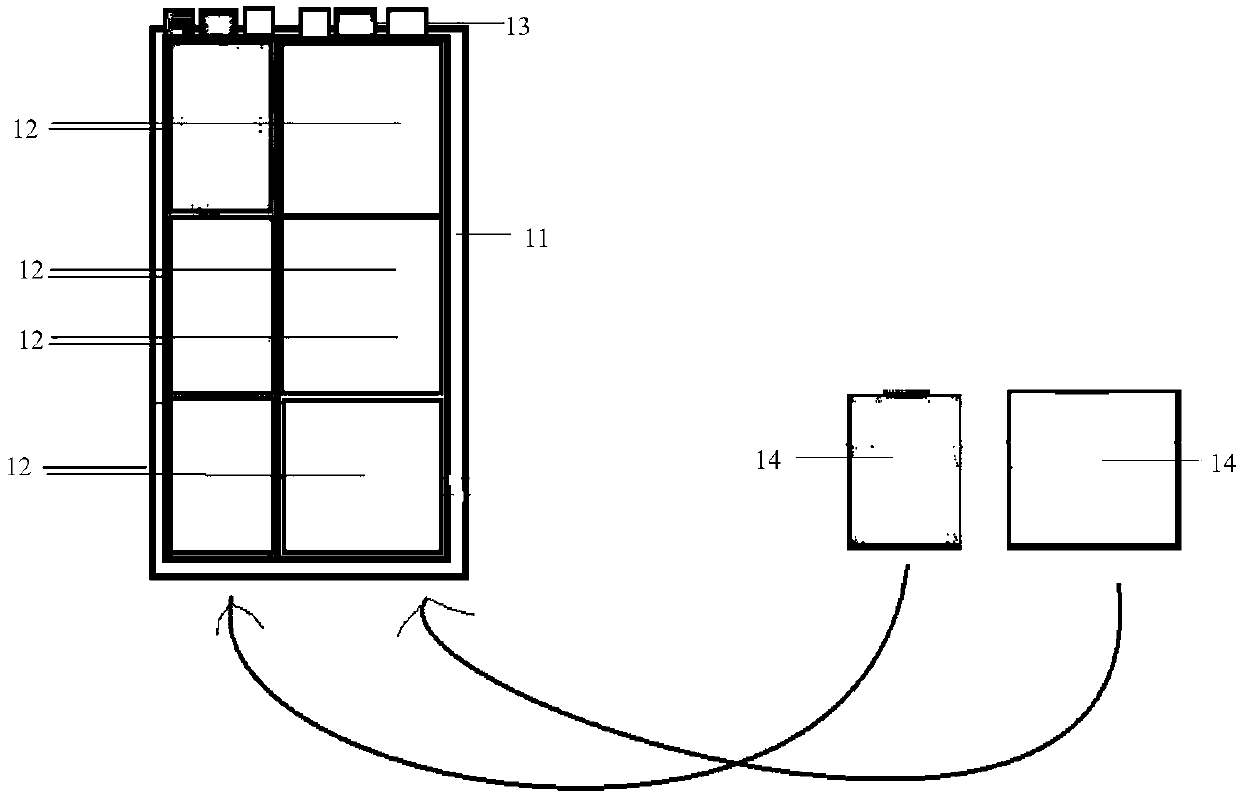 Clothes washing consumable storage device, putting control method and device and washing machine