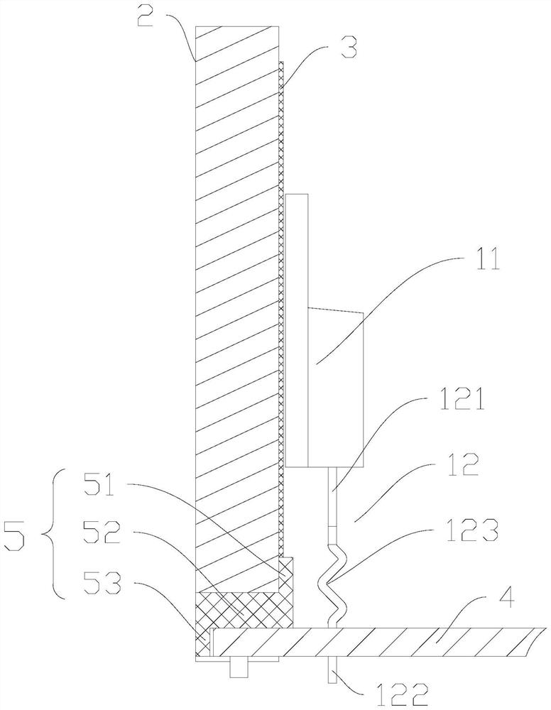 Power semiconductor device mounting structure and modular manufacturing method thereof