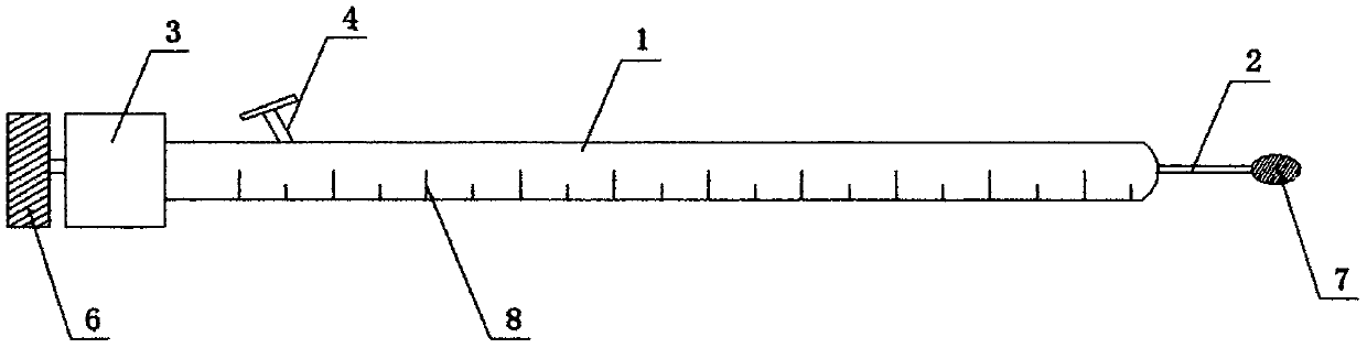 Lithangiuria calculus removal device used in urinary surgery