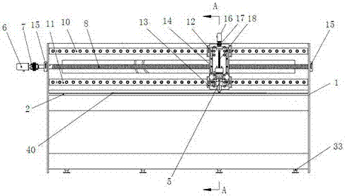 Continuous-type instrument for precisely measuring thickness of cold-rolled sheet