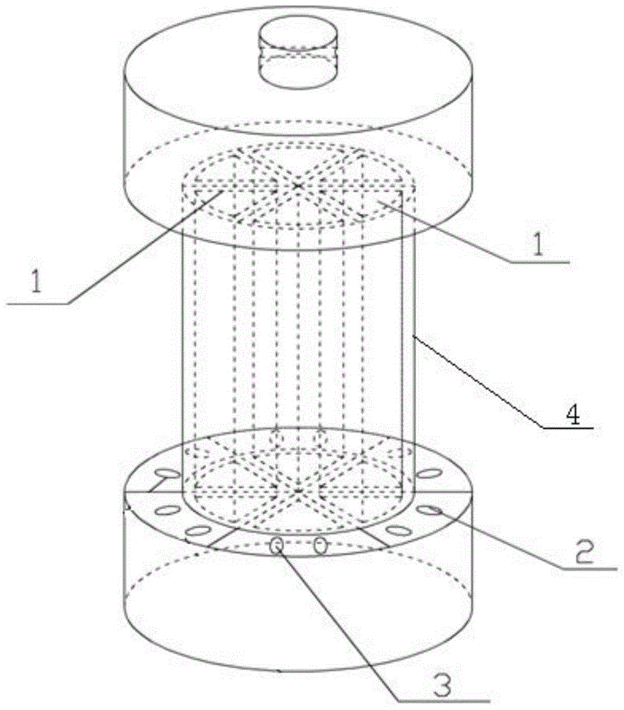 A multi-connected micro-reverse hydrothermal reaction kettle