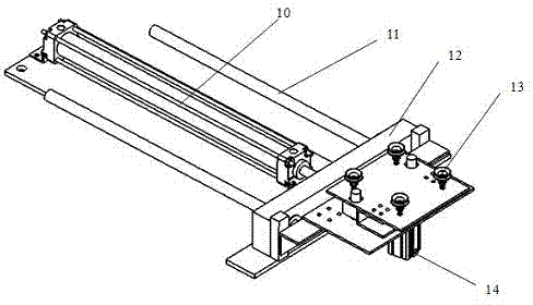 Punch forming machine for electrode plate processing