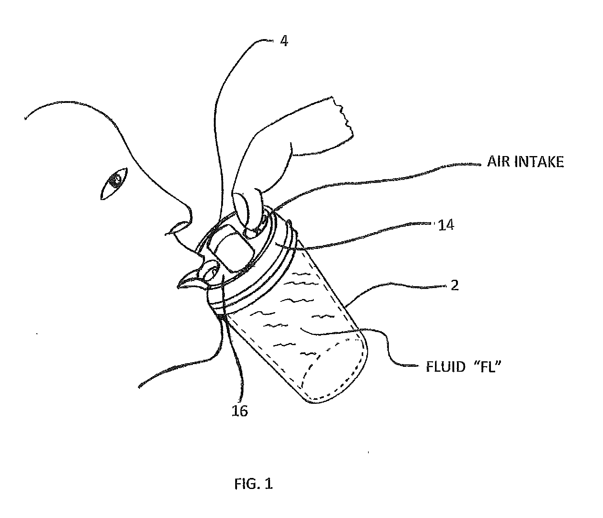 Container lid and valve