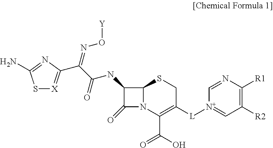 Novel cephalosporin derivatives and pharmaceutical compositions thereof