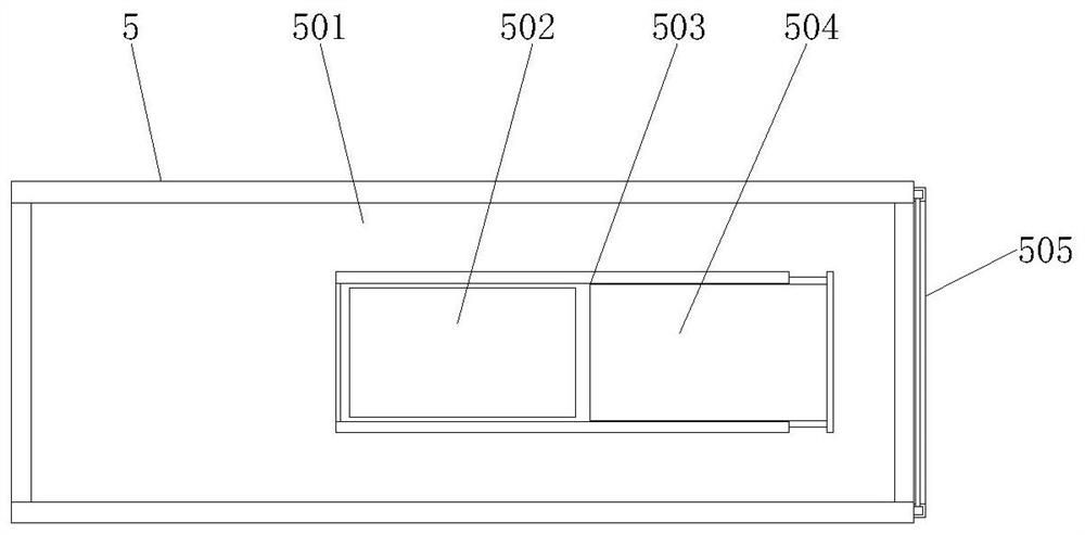 Concrete aggregate automatic distribution and scattered-to-centralized management system