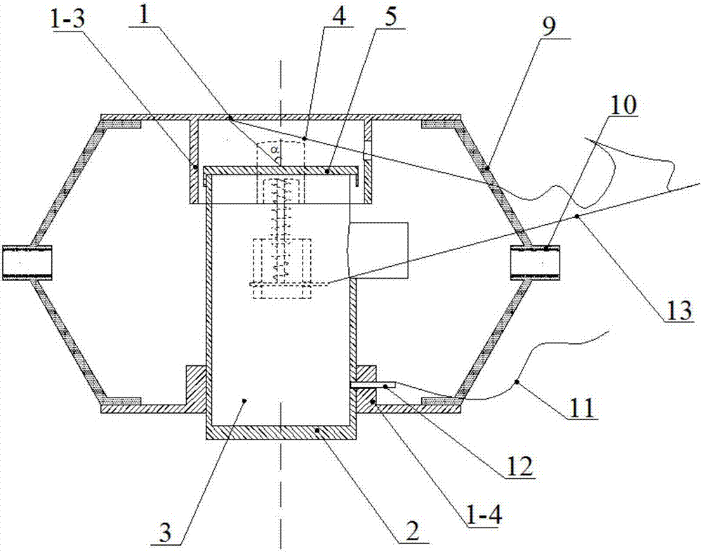 Recovery type on-site sound emission sensor