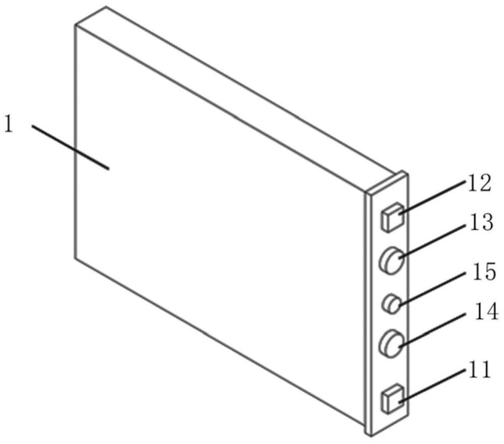 Self-circulation immersion jet power supply module