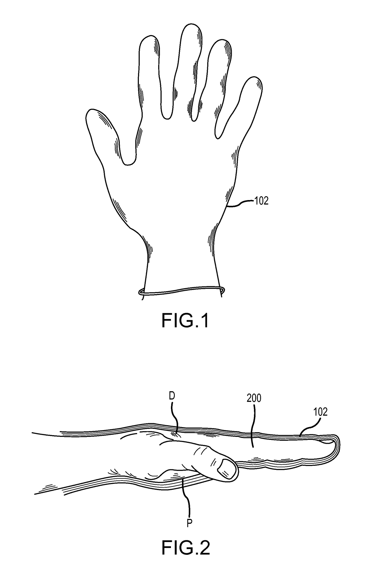 Ergonomic work gloves